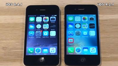iPhone 4s con iOS 9.2.1