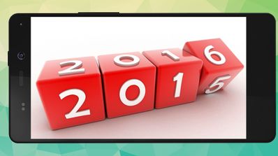movil generico con 2016 de fondo