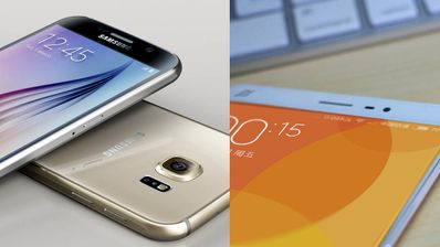 Xiaomi Mi5 y galaxy s6
