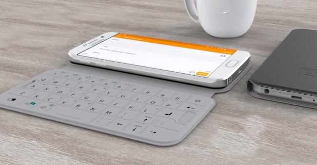 Funda con teclado Sllimtype para Samsung Galaxy S6 y s6 edge