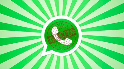 whatsapp logo con sello gratis