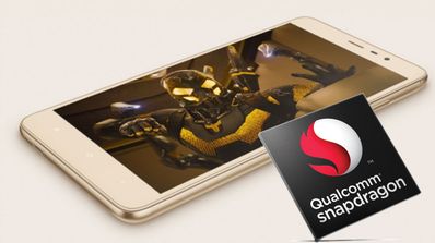 Xiaomi Redmi Note 3 dorado con chip qualcomm