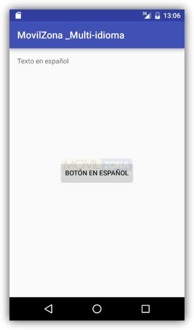 Android Studio - Multi-idioma - App en Español