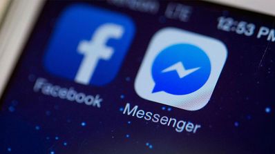 Iconos de Facebook y Messenger