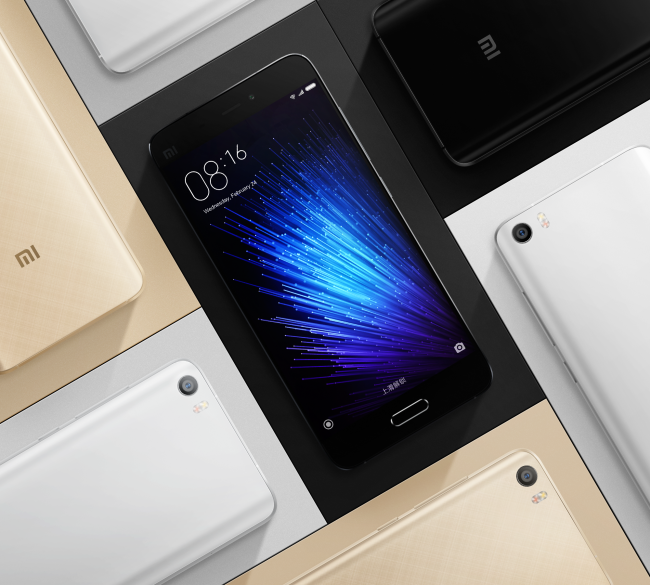 Xiaomi MI5 color negro