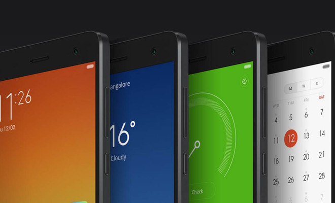 Bodegon de la gama Xiaomi Mi4