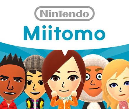 Logo Miitomo con miis