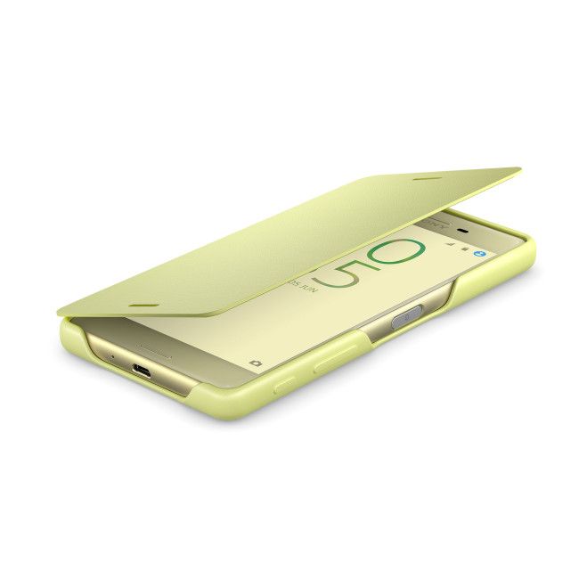Sony Xperia X con funda