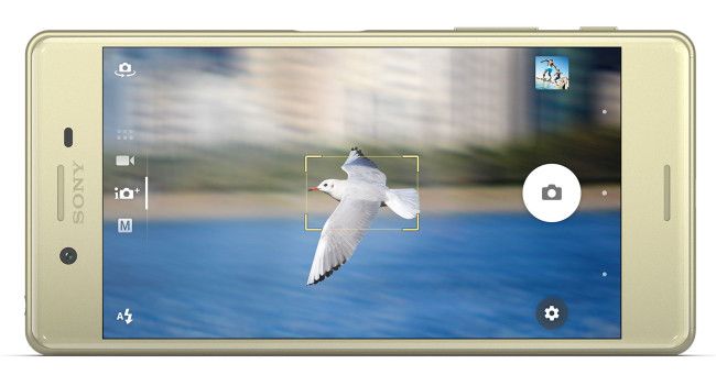 Sony Xperia X detalle de la cámara