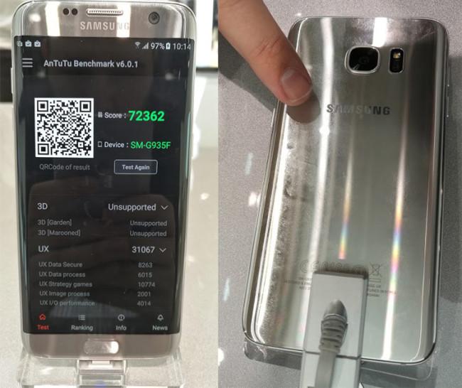 Control de temperatura del procesador del Samsung Galaxy S7