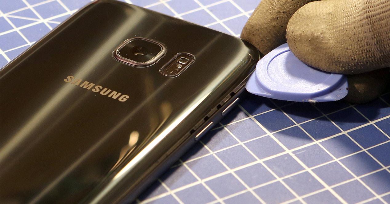 Tapa trasera del Samsung Galaxy S7
