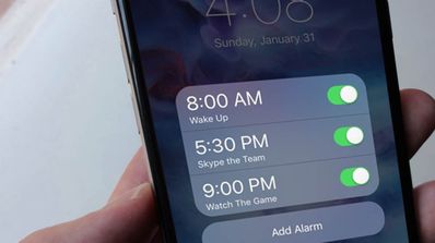 iPhone Alarmas