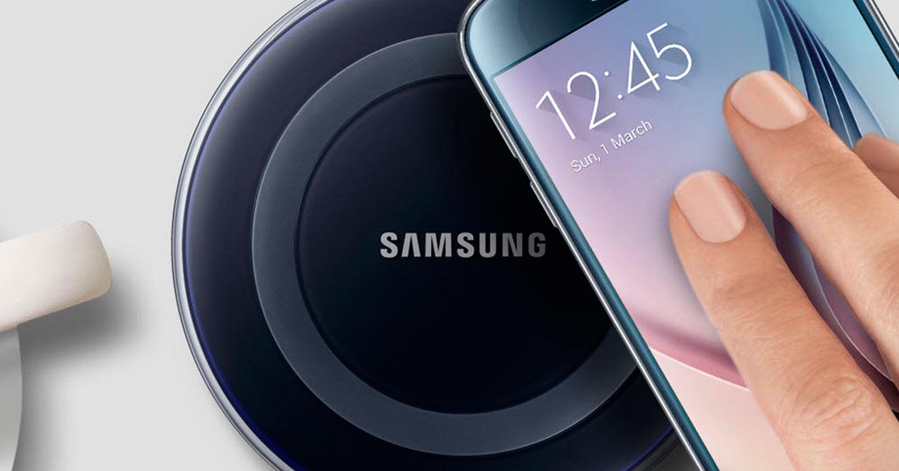 Carga inalámbrica en Galaxy S6 compatible con Galaxy S7