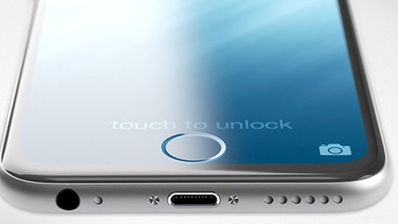 Boton Home tactil en iPhone