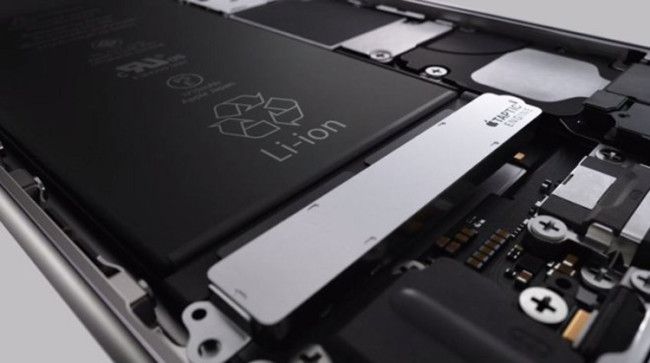 Componentes internos de un iPhone