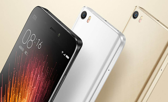 Xiaomi Mi5 gama de colores