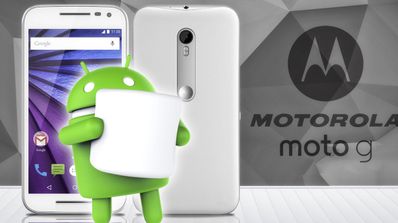 Motorola Moto G 2015 marshmallow