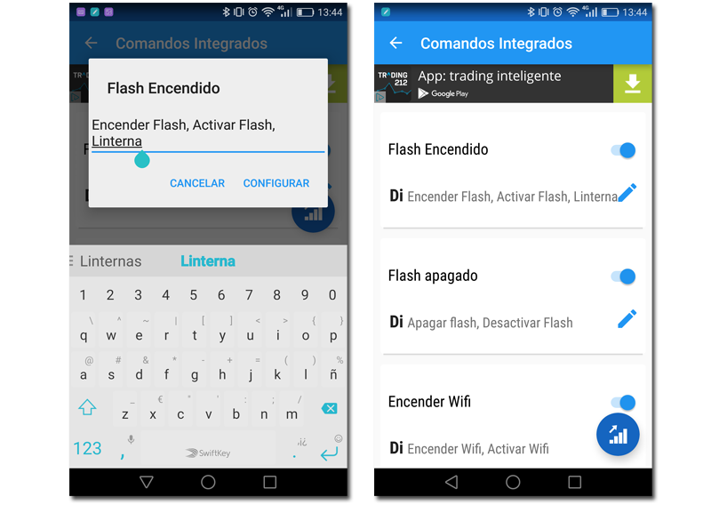 pantallaz comandos commandr