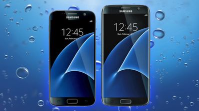 Galaxy S7 bajo el agua