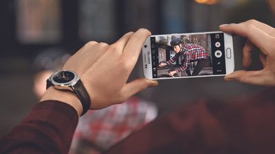 Samsung Galaxy S7 tomando fotos
