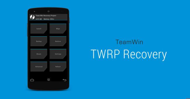 TWRP recovery para Android