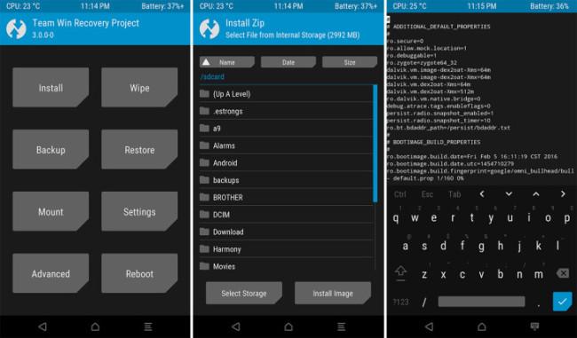 TWRP recovery para Android