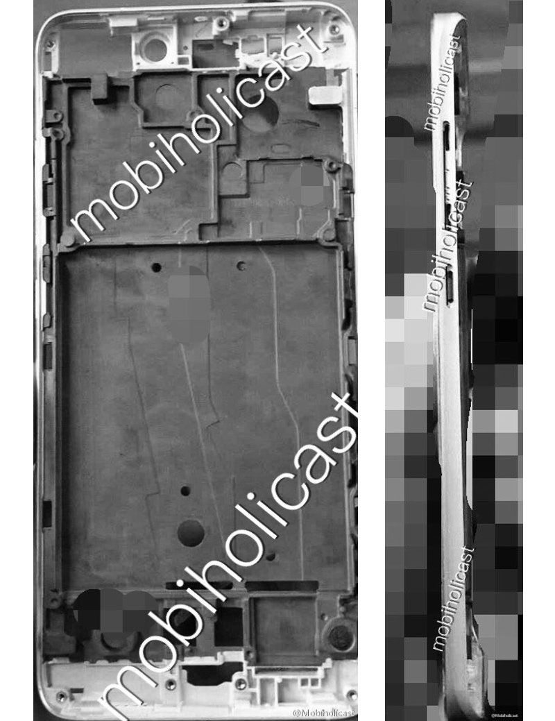 Imágenes del chasis metálico y el perfil del Xiaomi mi5