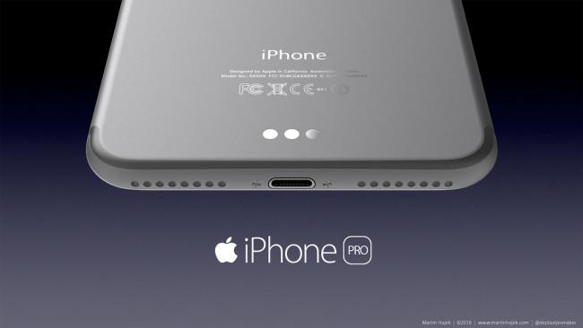 iPhone Pro concepto conector