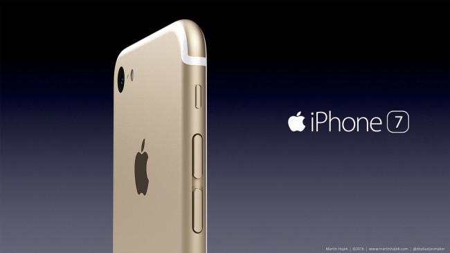 iPhone 7 concepto lateral