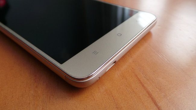 Esquina del Xiaomi Redmi Note 3