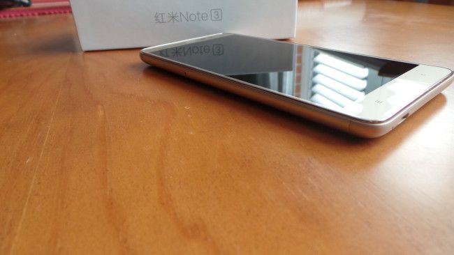 Bordes del Xiaomi Redmi Note 3