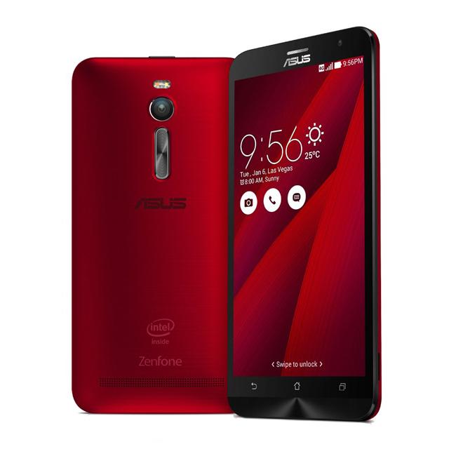 ASUS Zenfone 2 en color rojo