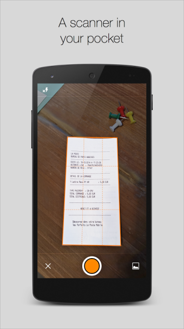 Genius Scan app para Android