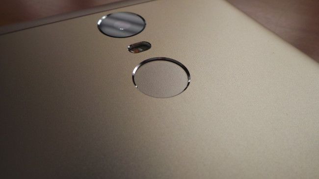 Lector de huellas del Xiaomi Redmi Note 3