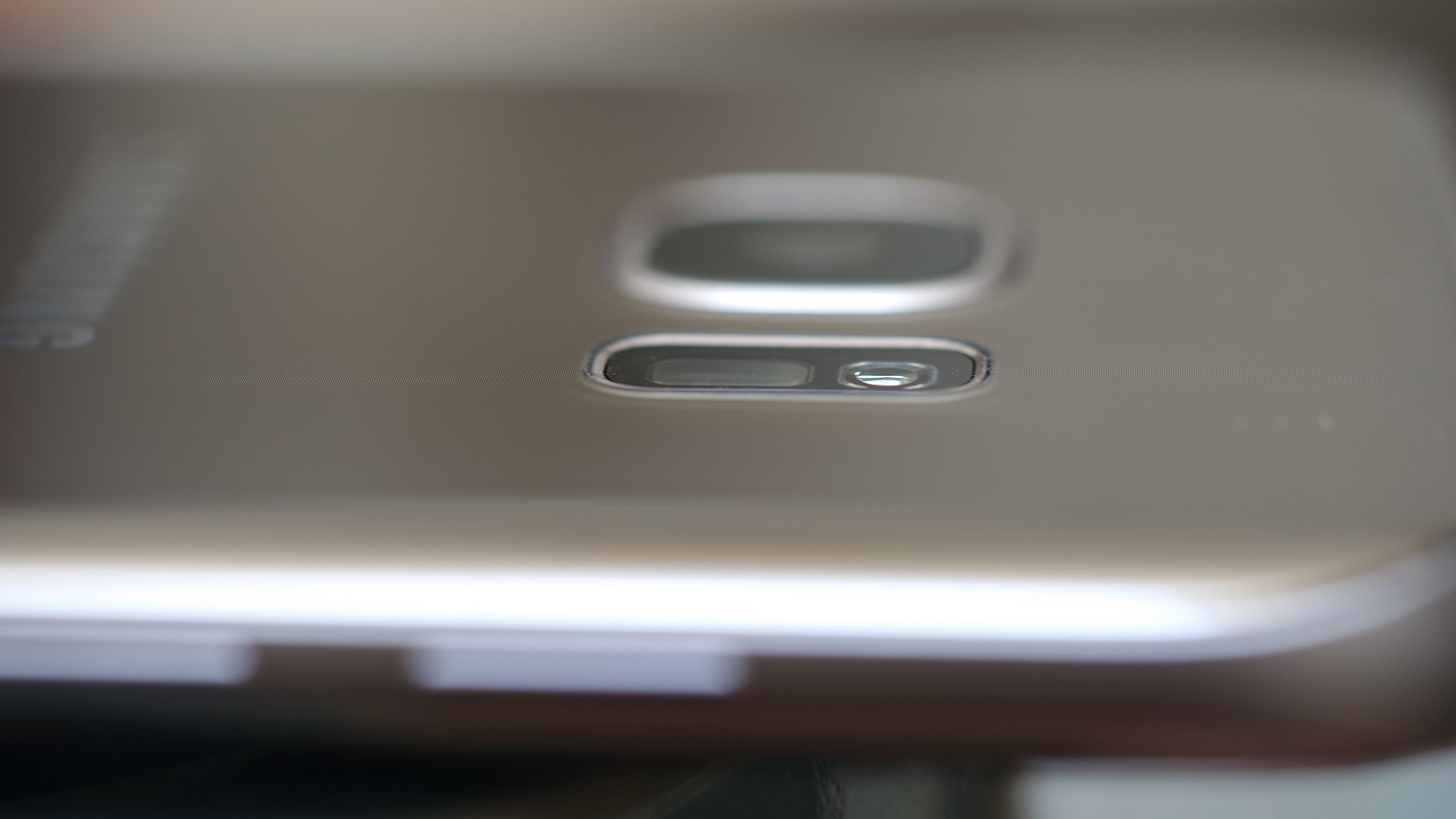 Sensor biométrico del Samsung Galaxy S7 Edge