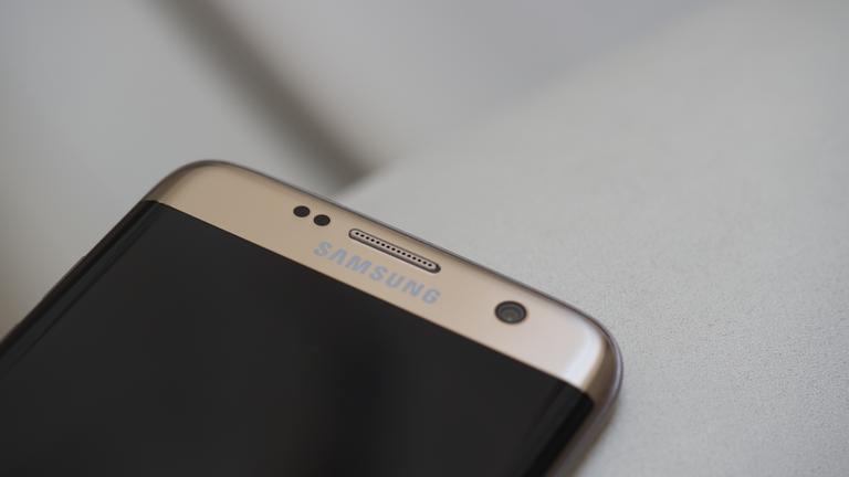 Imgen superior del Samsung Galaxy S7 Edge