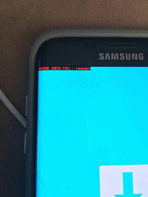 Bootloader bloqueado del Samsung Galaxy S7