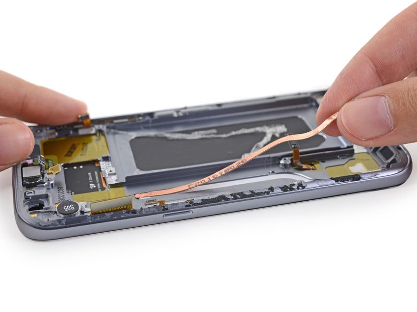 Disipador del Samsung Galaxy S7