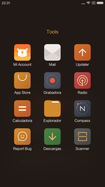 Apps del Xiaomi Redmi Note 3