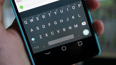 Teclado virtual en smartphone