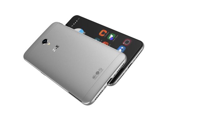 ZTE Blade V7 plata visión delantera y trasera