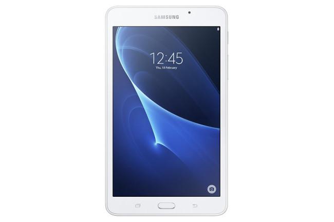 Samsung Galaxy Tab A (2016) blanco frontal