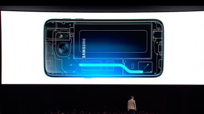 Sistema de refrigeración líquida de los Galaxy S7