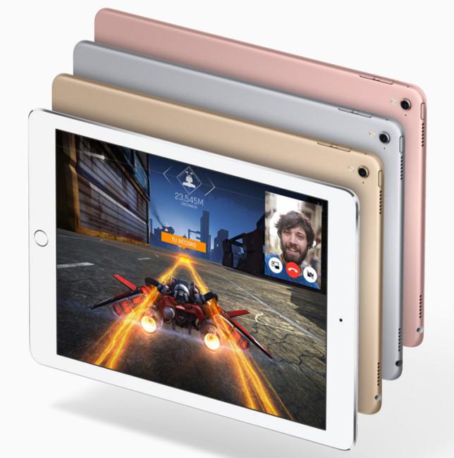 Colores para el nuevo iPad Pro
