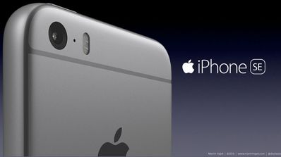 iPhone SE concepto camara