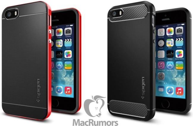 carcasas spigen iphone 5se roja y negra