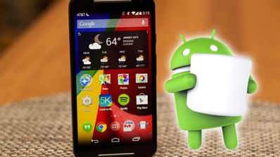 Motorola Moto G 2014 con android con marshmallow