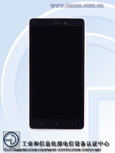 Xiaomi Redmi 3S frontal negro
