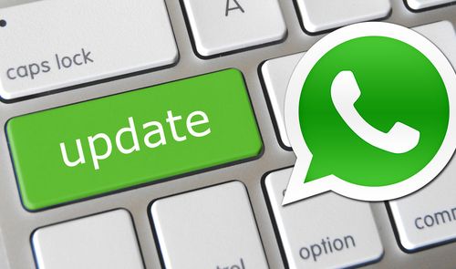 Logotipo de WhatsApp y tecla enter en verde