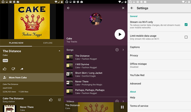 YouTube Music para Android